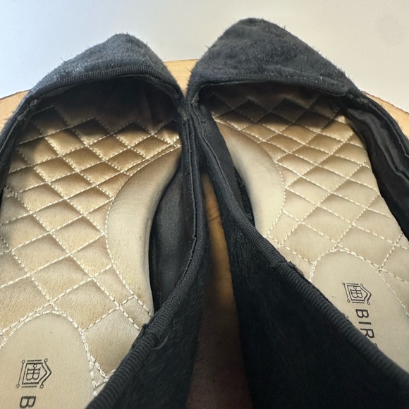 🖤 Birdies Heron Black Suede Haircalf Upper Flats - Size 9🖤 - Picture 9 of 11